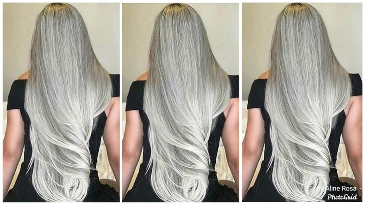 luzes em cabelo longo