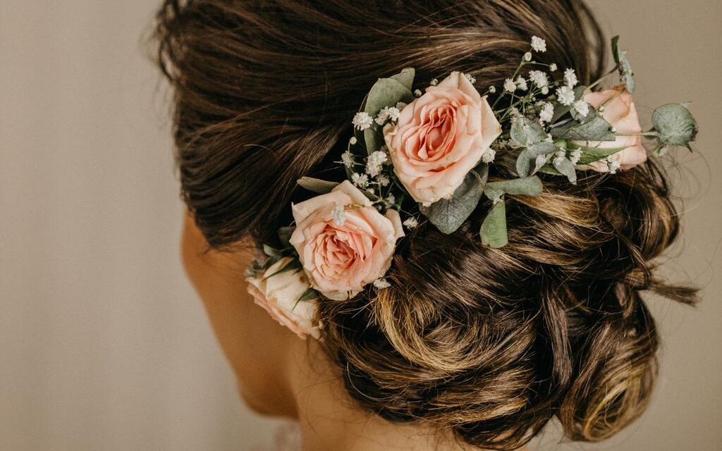 chignon de noiva
