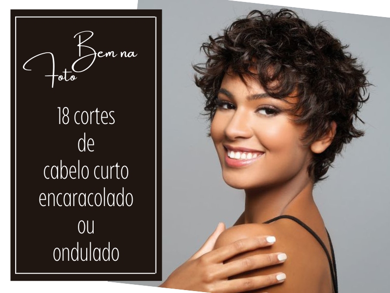 corte curto que valoriza ondulado natural