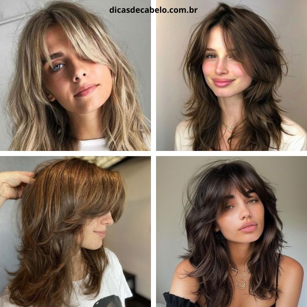 corte em camadas no cabelo fino