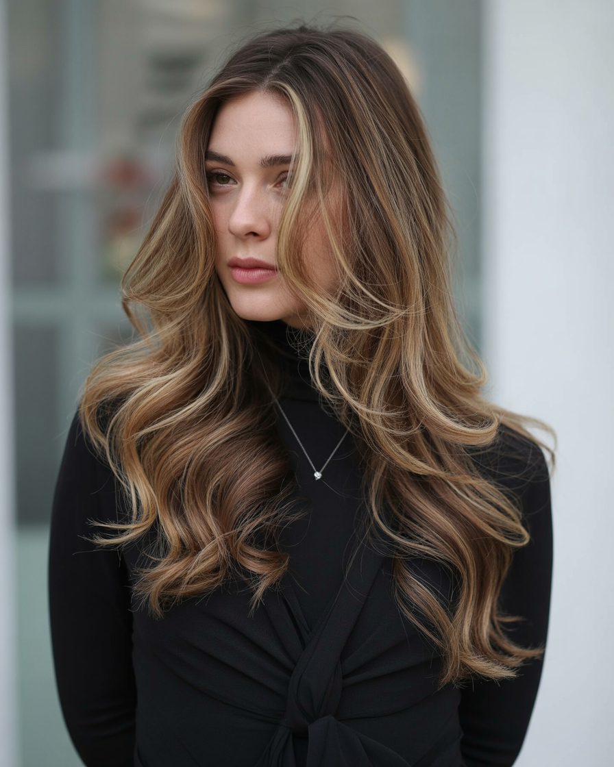 corte em camadas sem franja