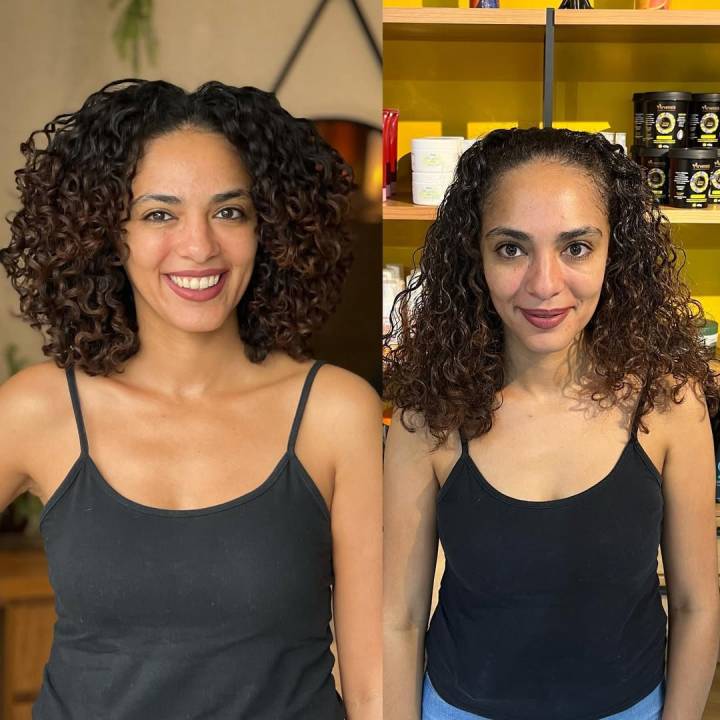 corte em U com camadas