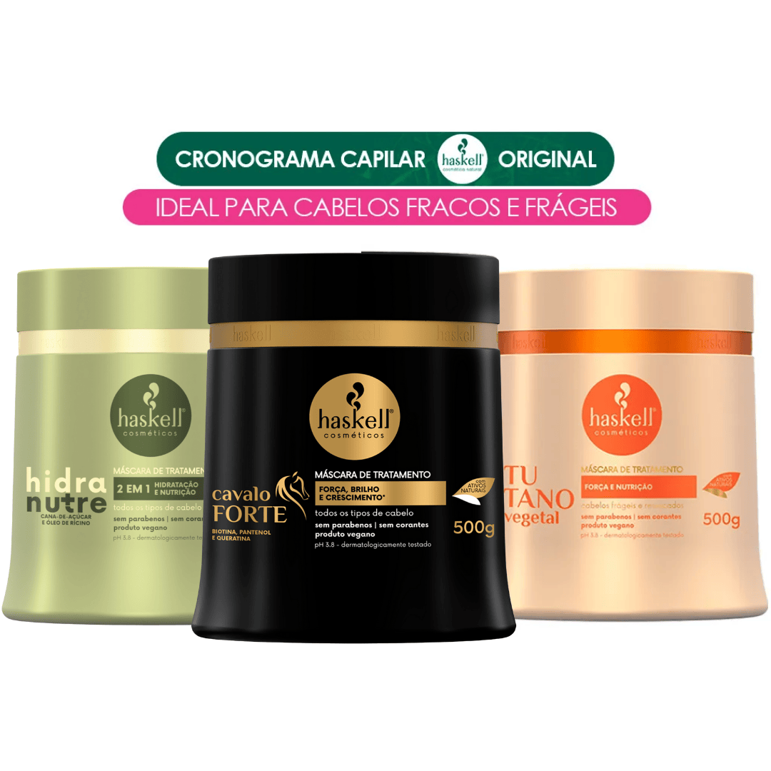 kit de tratamento capilar
