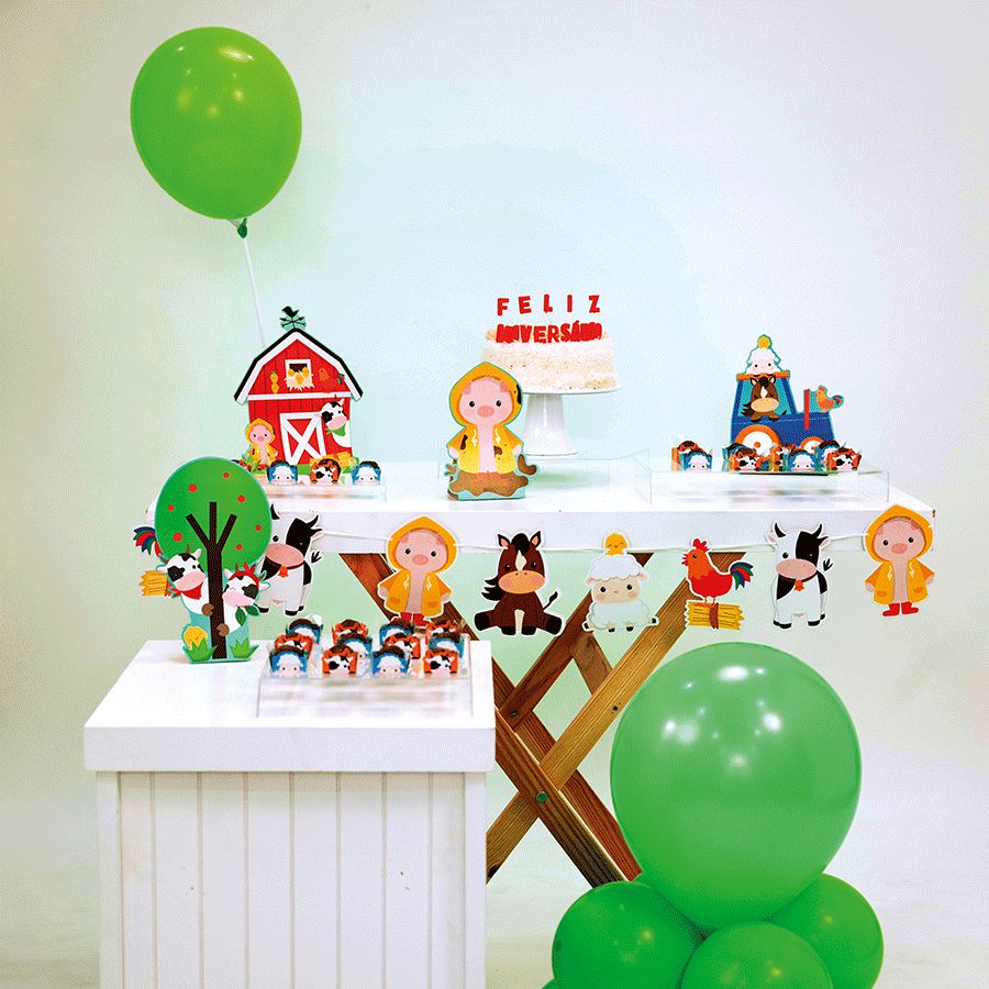 decoração de fazendinha infantil
