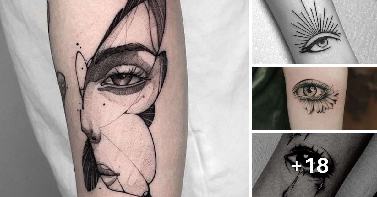 tatuagem de olho feminina