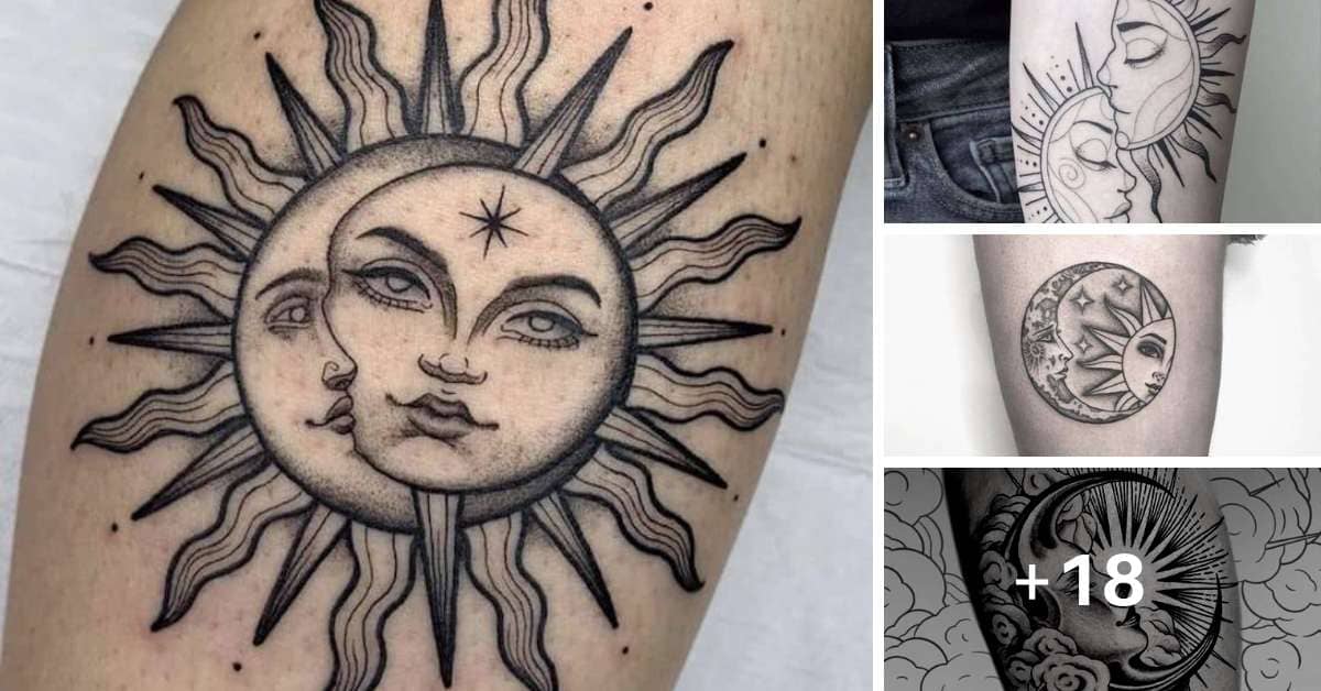 tattoo sol e lua
