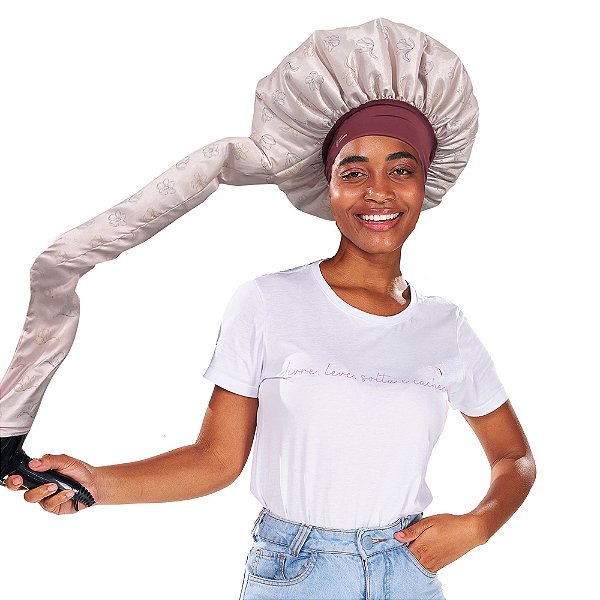 touca térmica para hidratação